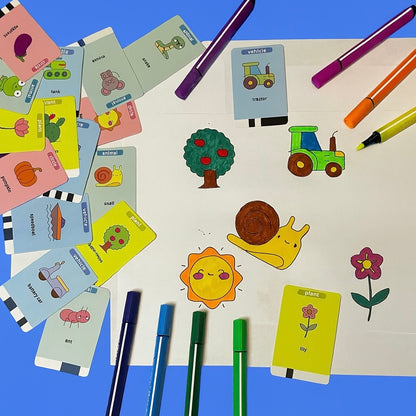 Kreskuś™ - Interaktywny Robot do rysowania i nauki angielskiego