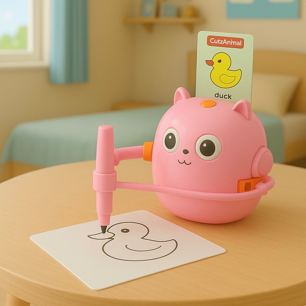 Kreskuś™ - Interaktywny Robot do rysowania i nauki angielskiego